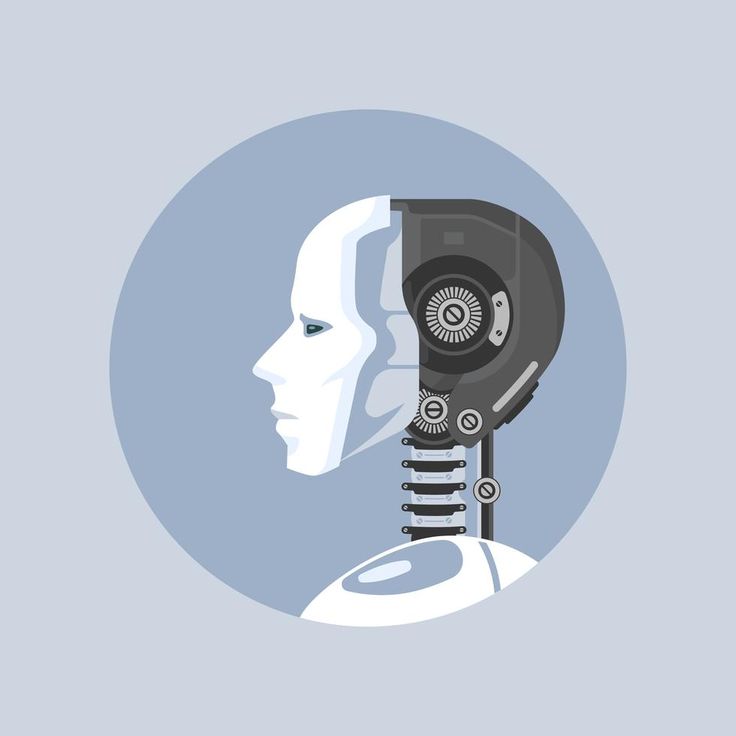 download-artificial-intelligence-robot-style-vector-illustration-for-free